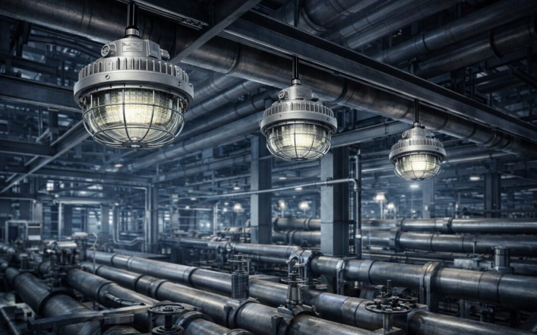Luminarias antideflagrantes: qué son, cuándo se necesitan y en qué se diferencian de otras soluciones ATEX