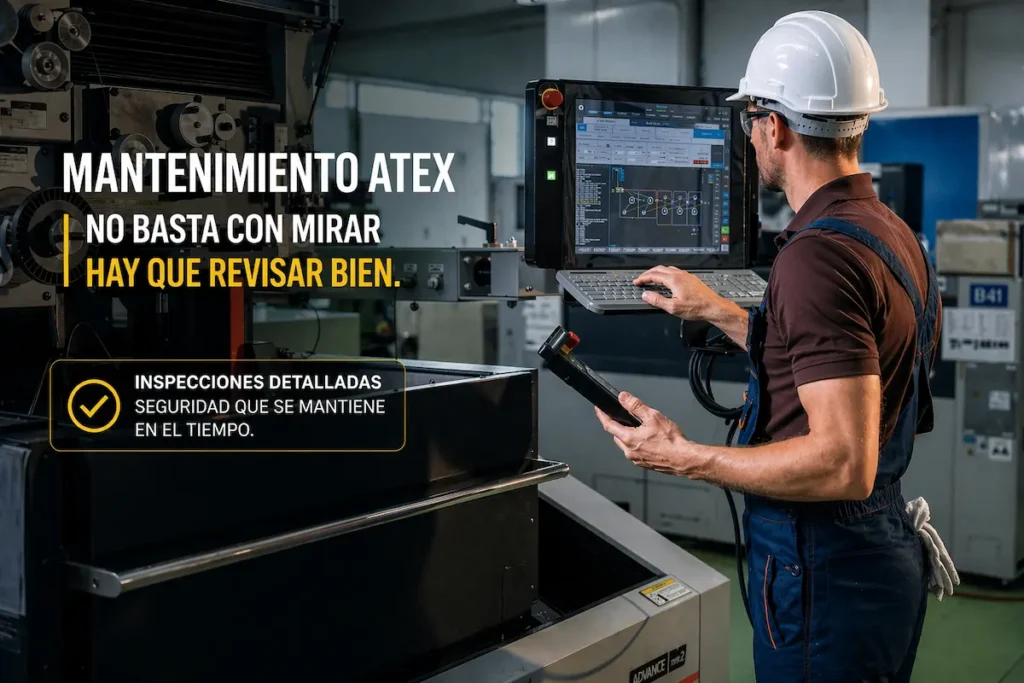 inspeccion ATEX documentacion y revision tecnica en planta
