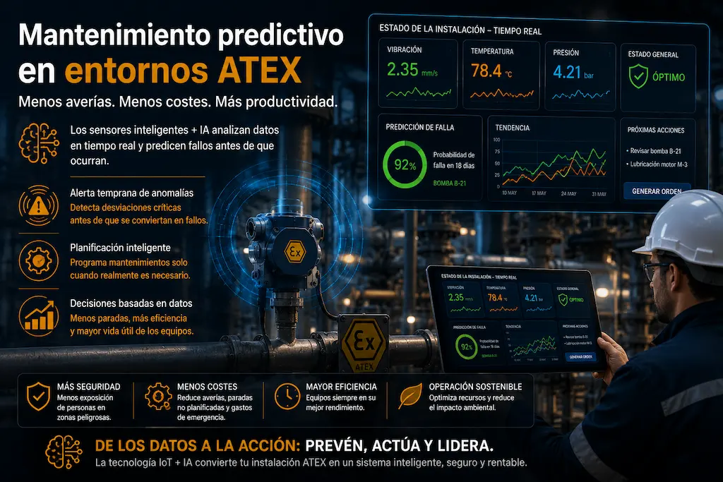 IoT ATEX, IoT ATEX y sensores inteligentes: cómo transformar la seguridad industrial
