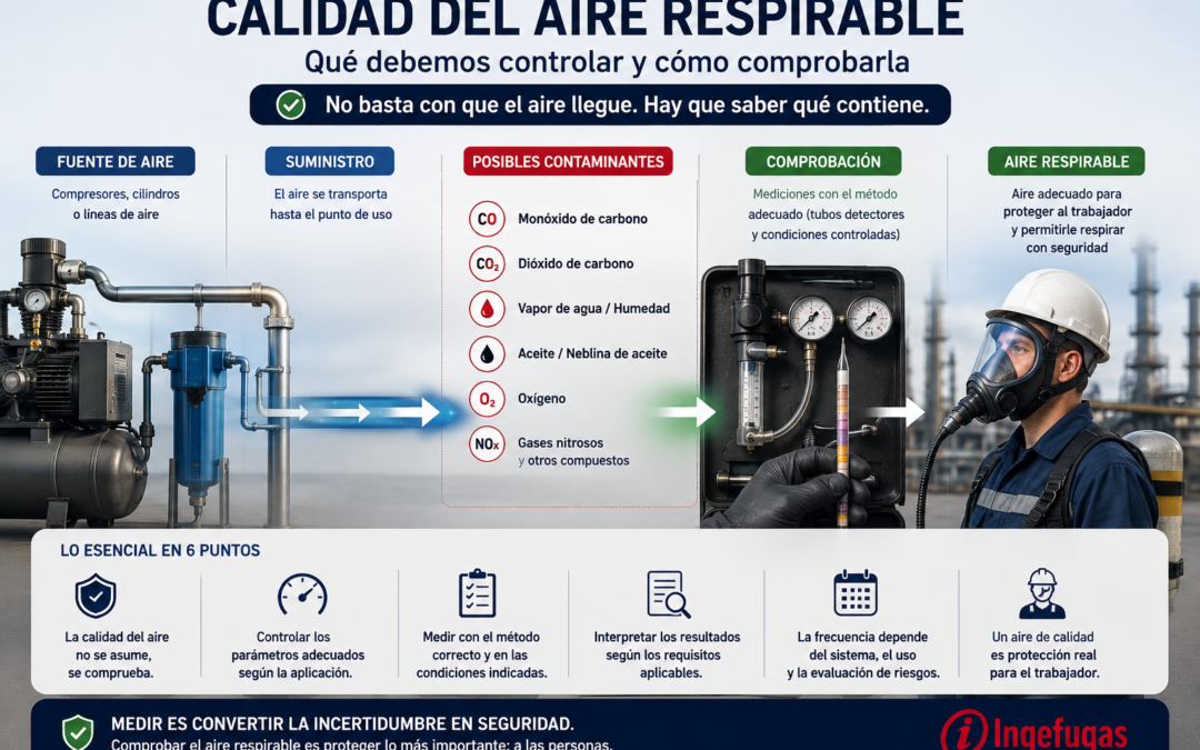 Calidad del aire respirable: qué debemos controlar y cómo comprobarla